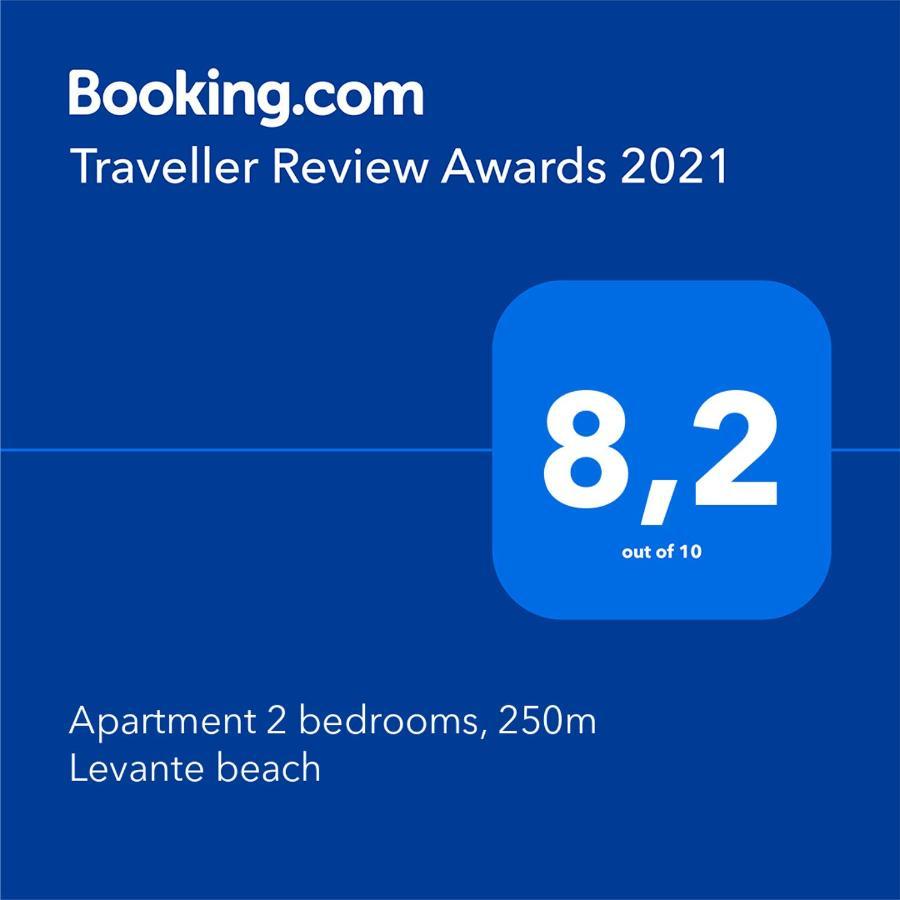 Apartment 2 Bedrooms, 250M Levante Beach Benidorm Exteriör bild